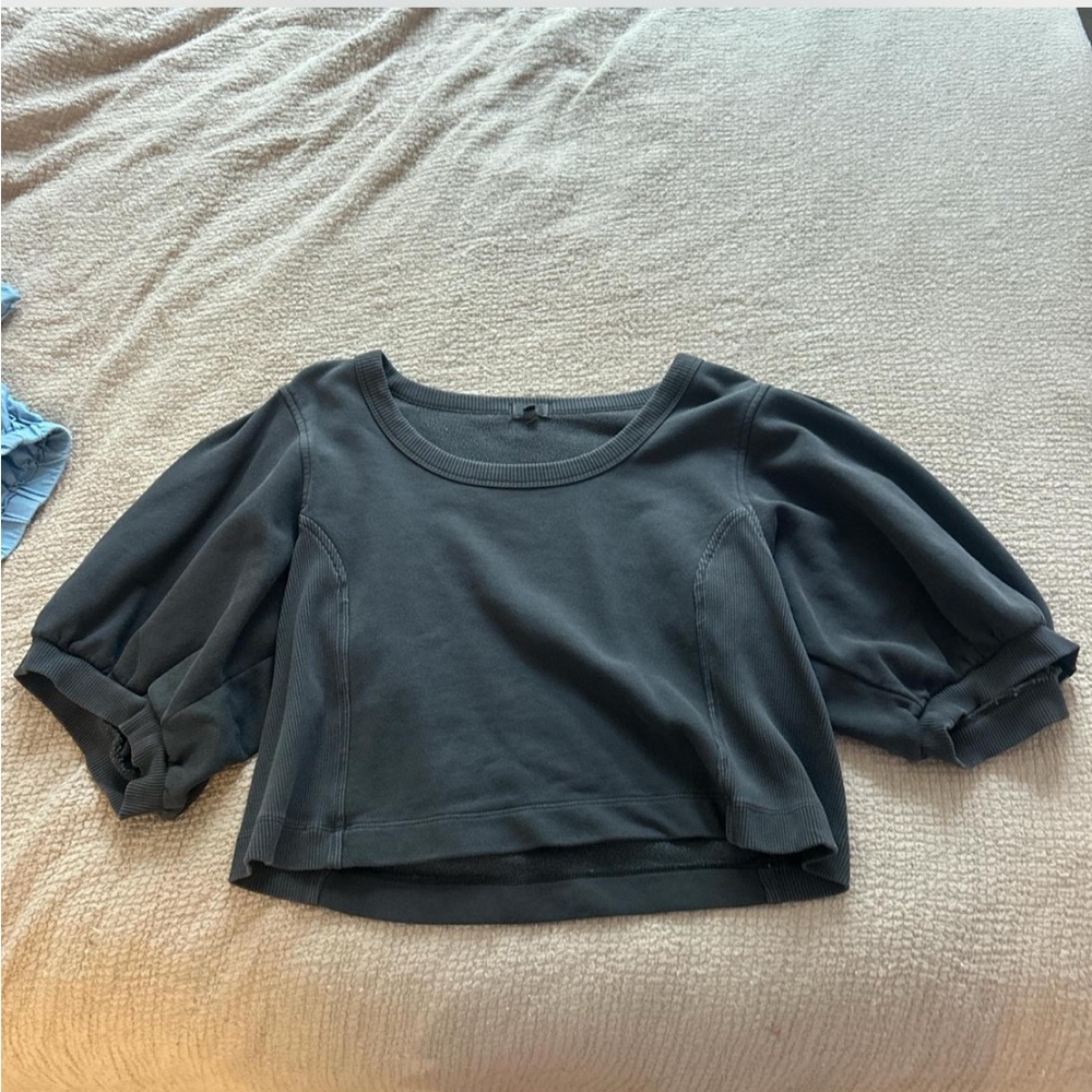 Aerie Charcoal Gray Sweatshirt